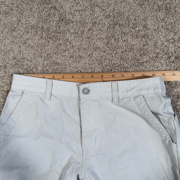 Patagonia Women's Stand-Up Shorts Size 10 Ivory 6” Hiking Canvas - Picture 5 of 8